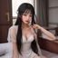 用户晨曦小鹿头像，年轻女性，清新风格，室内自然光照